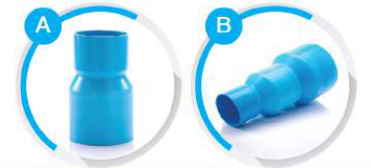 ข้อต่อตรง pvc ลด H ข้อต่อตรง pvc ลด H