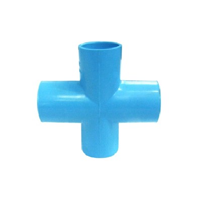 ข้อต่อ pvc สี่ทาง กากบาท