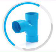 สามทาง pvc ทีวายบาง ฟ้า