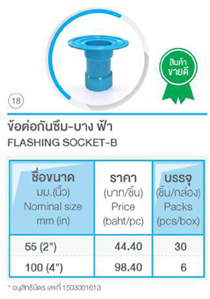 ราคาข้อต่อกันซึมบาง-ฟ้า ราคาข้อต่อกันซึมบาง-ฟ้า