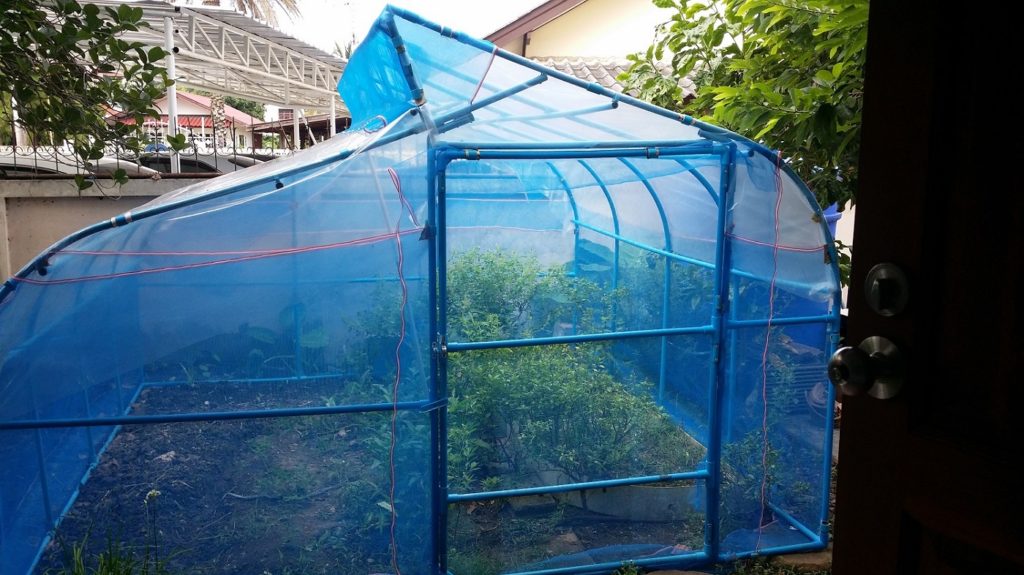 ขั้นตอน วิธีทำโรงเรือนด้วยท่อ PVC 2