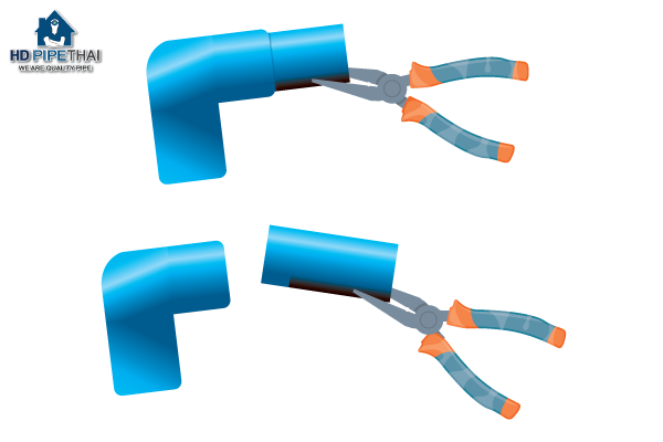 ถอดท่อ pvc ถอดท่อ pvc